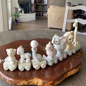 Precious  Moments Birthday train baby through six